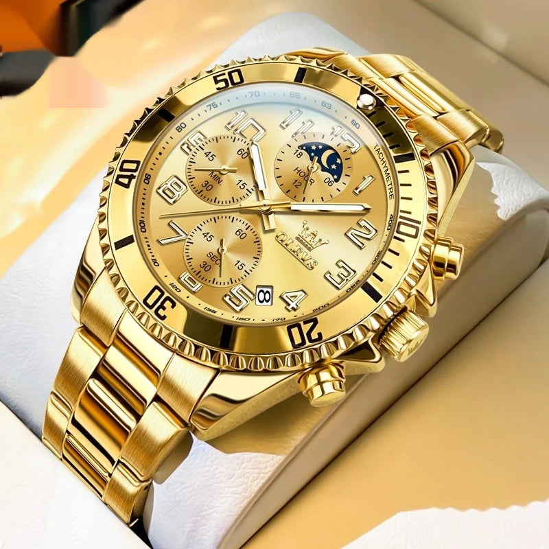 Metal Band Luxury Men's Watch
