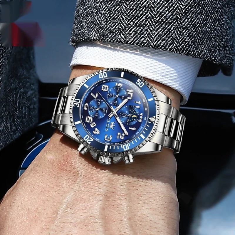 Metal Band Luxury Men's Watch